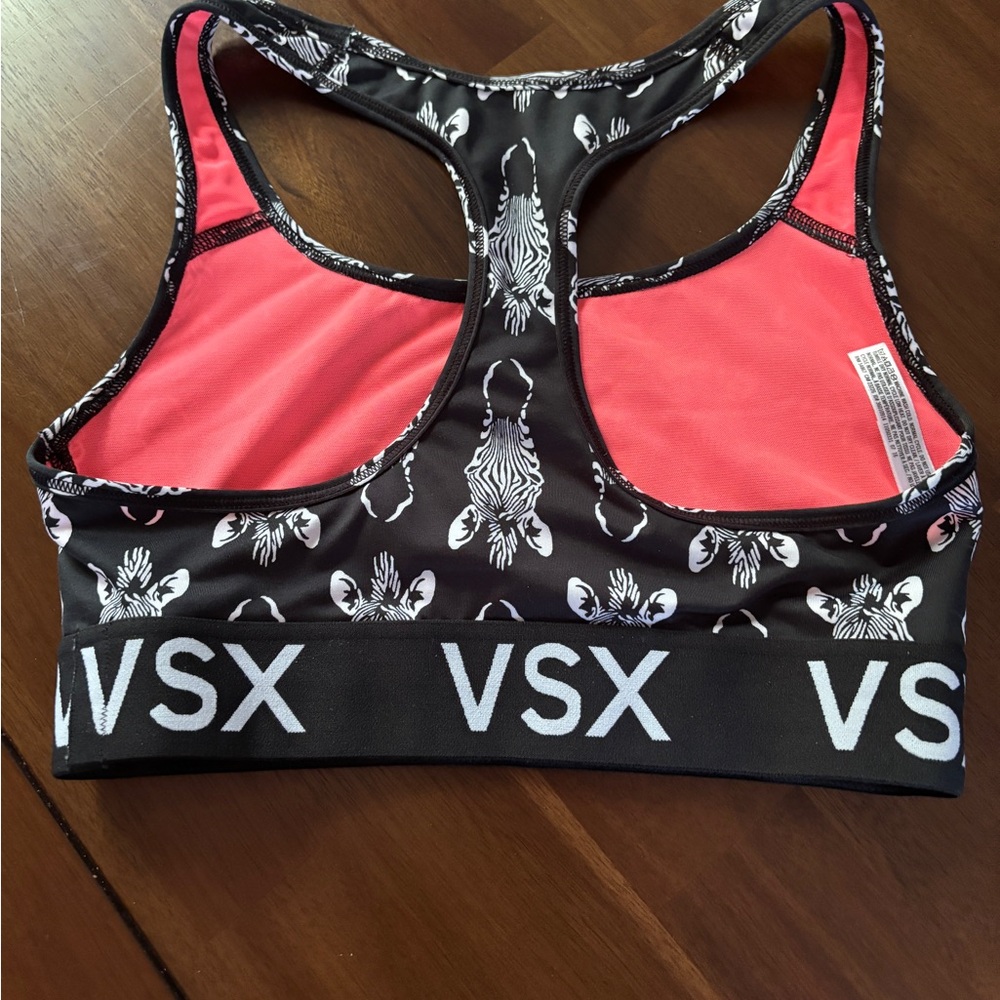 Victoria’s Secret VSX Zebra Sports Bra – Size Small (NWOT) - Picture 6 of 6